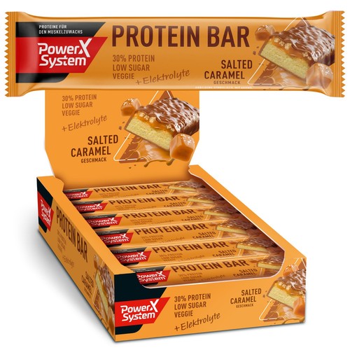 Protein bar salted - protein, caramel