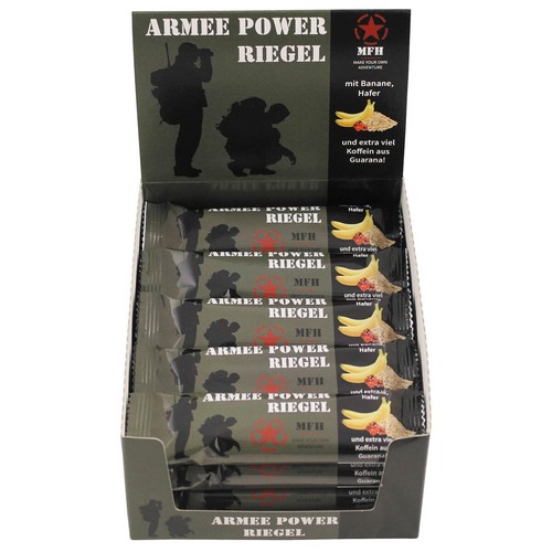 20er pack armee powerriegel - 1-20er,